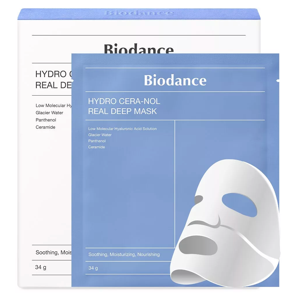 Biodance masque hydratant intense à l'acide hyaluronique et aux céramides