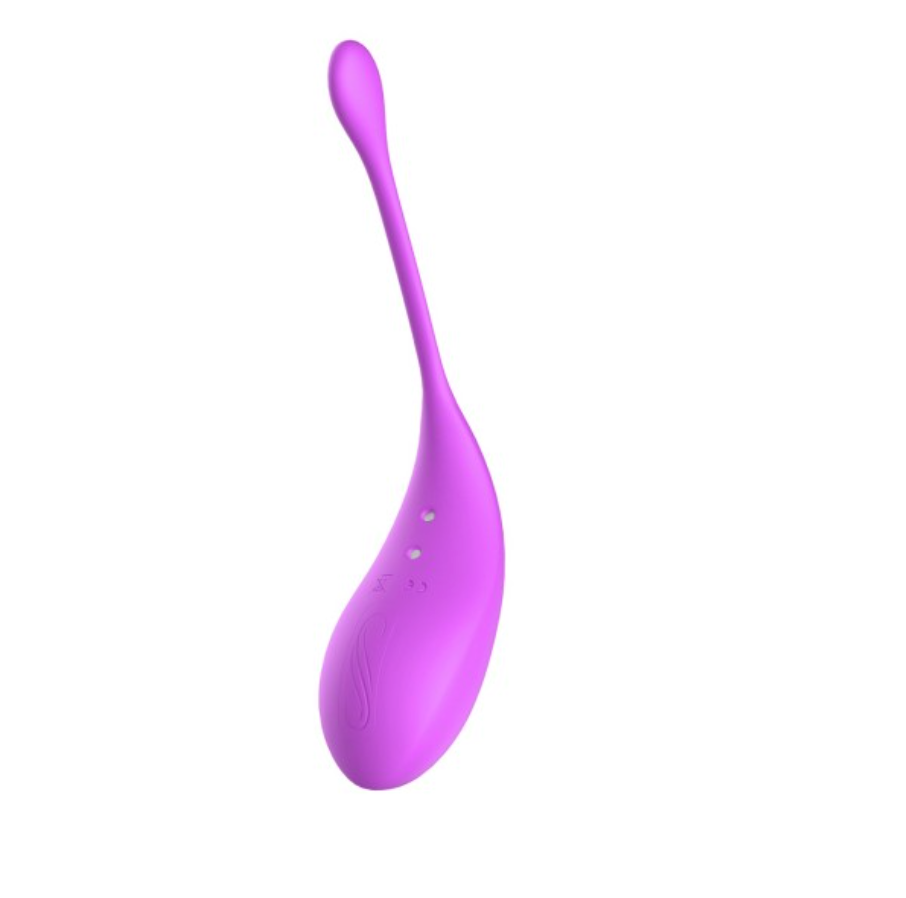 Stimulateur clitoridien à picots par aspiration & œuf vibrant télécommandé 2-en-1 – Violet