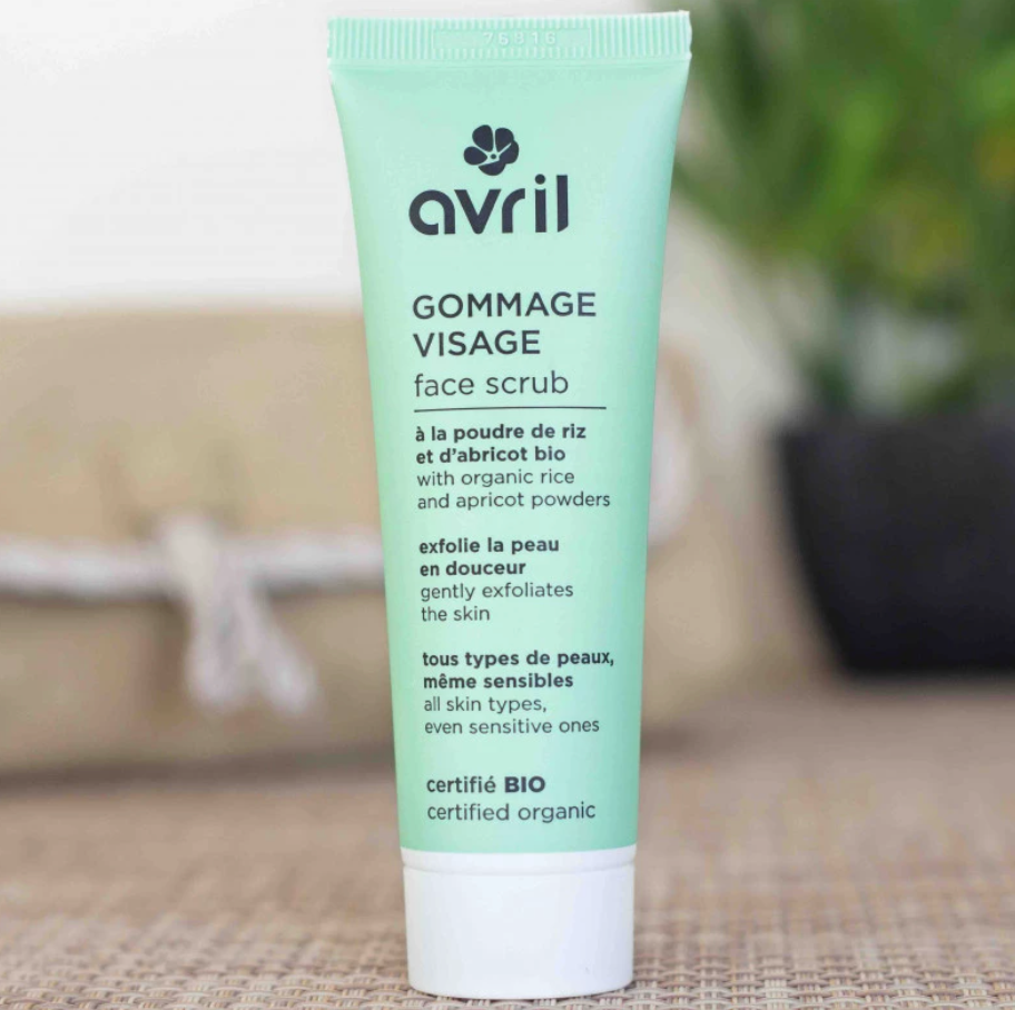 Gommage visage AVRIL 50ml - Certifié bio