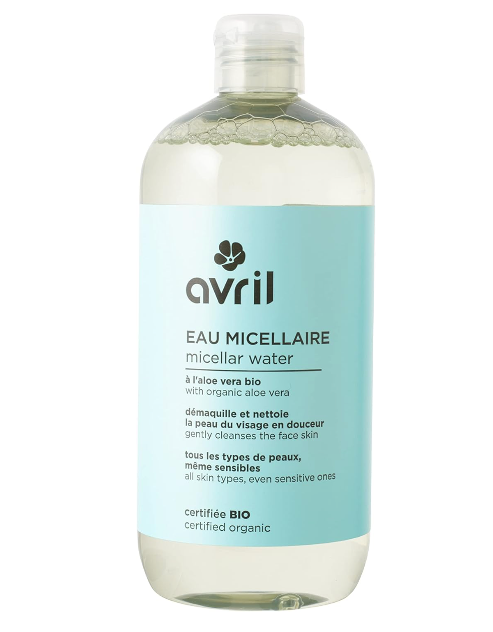 Eau micellaire AVRIL 500 ml - Certifiée bio