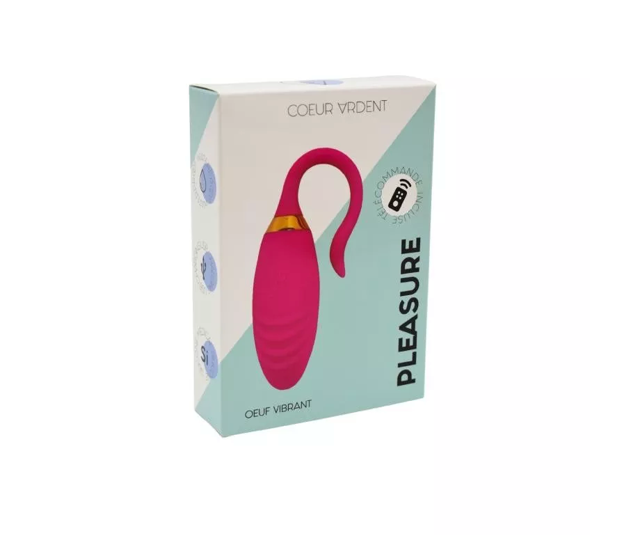 PLEASURE – Œuf Vibrant Télécommandé