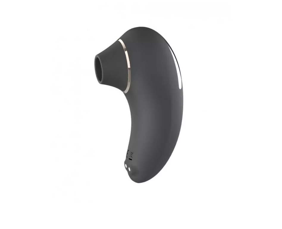 Vibromasseur clitoridien à embout vibrant sur membrane – Noir