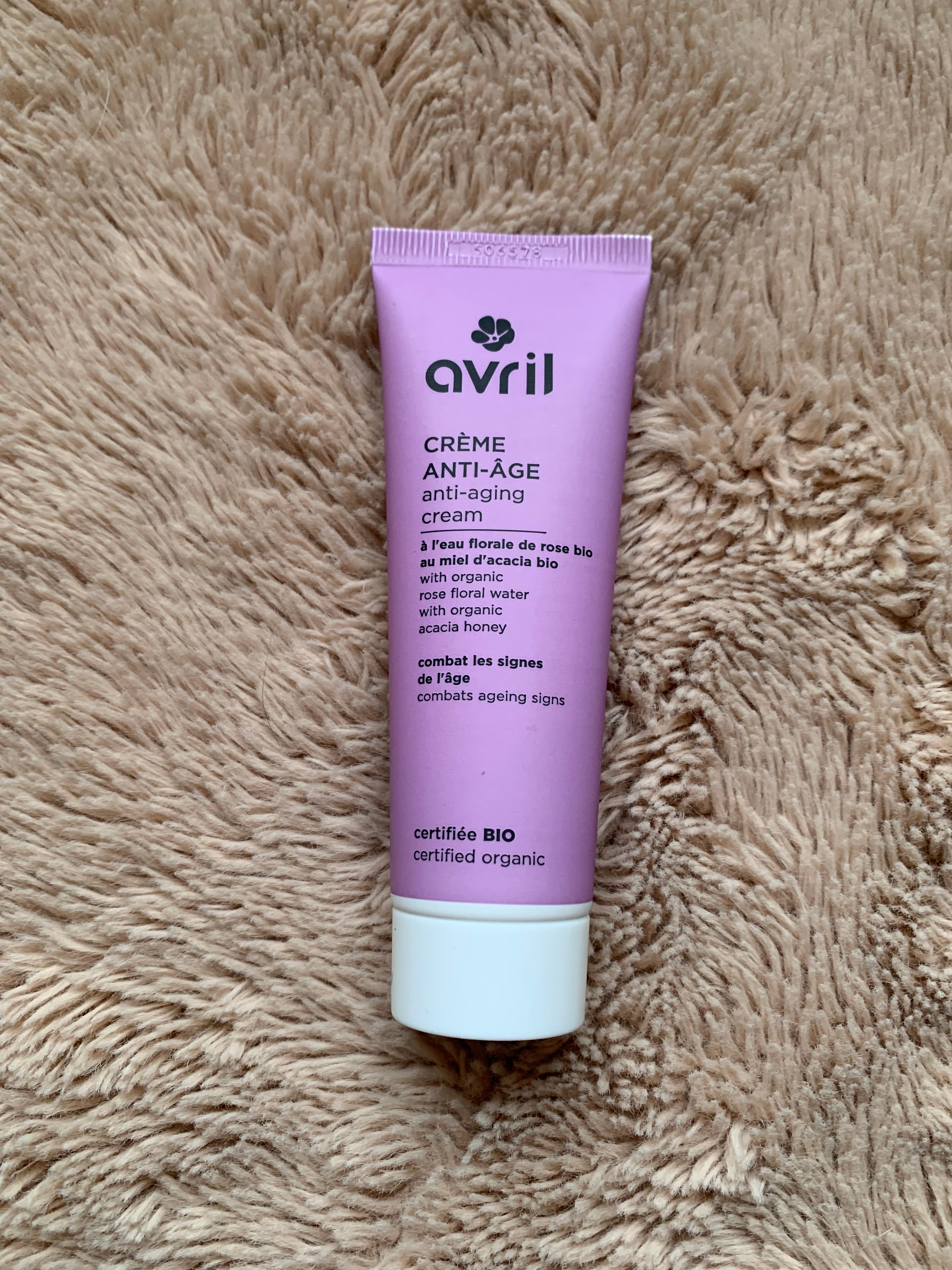 Crème anti-âge AVRIL 50 ml - Certifiée bio